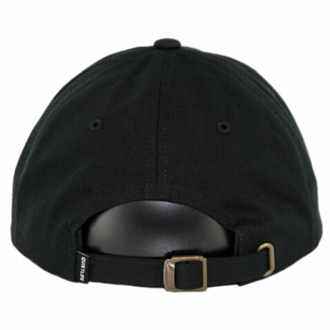 The Quiet Life Loners Club Dad Strapback Hat Black