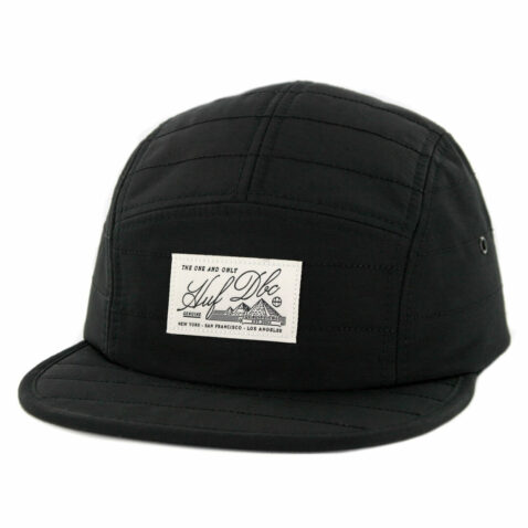 HUF Tundra Volley Clipback Hat Black