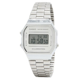 Casio A168WEM-7VT Watch Silver