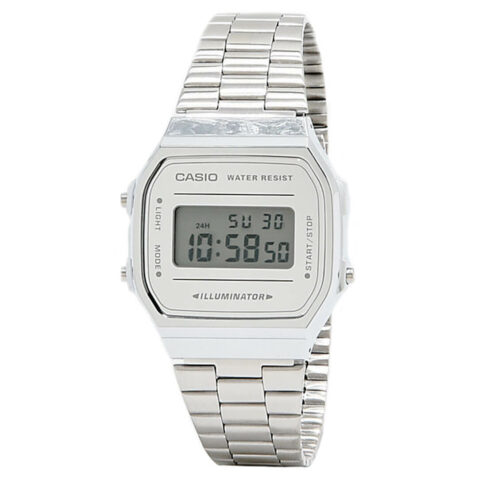 Casio A168WEM-7VT Watch Silver