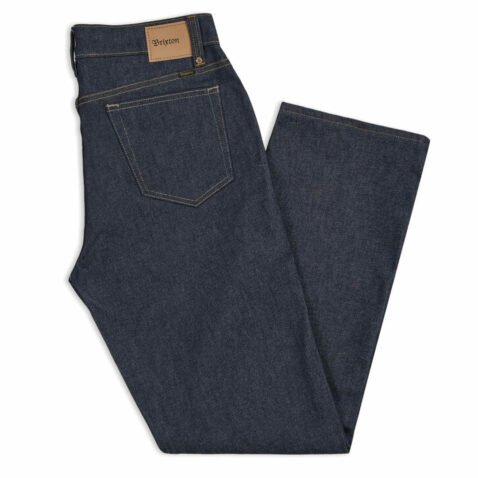 Brixton Labor 5 Pocket Denim Pants Raw Indigo