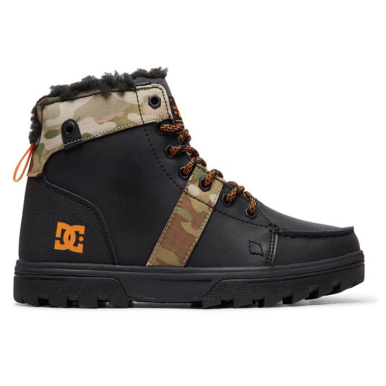 DC Shoes Men's Woodland Boot Black Multi