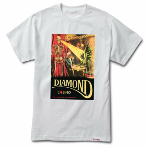 Diamond Supply Co Winners Die T-Shirt White