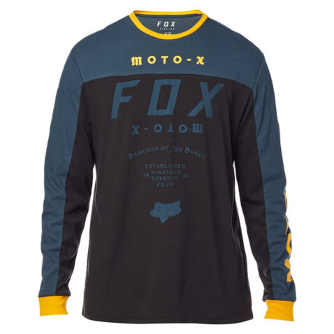 FOX Factory Long Sleeve Airline T-Shirt Navy