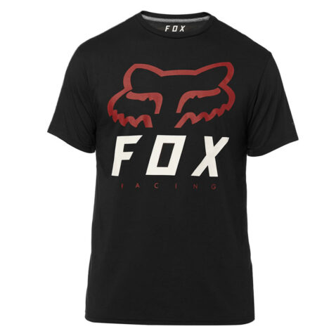 FOX Heritage Forger Short Sleeve Tech T-Shirt Black