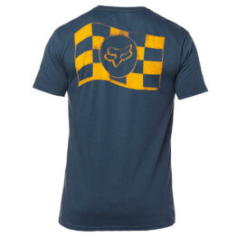 FOX Podium Short Sleeve Premium T-Shirt Navy