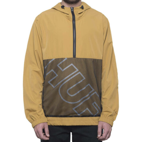 HUF Wire Frame Anorak Jacket Honey Mustard