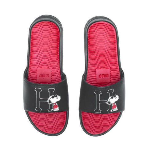 HUF X Peanuts Joe Cool Slide Black