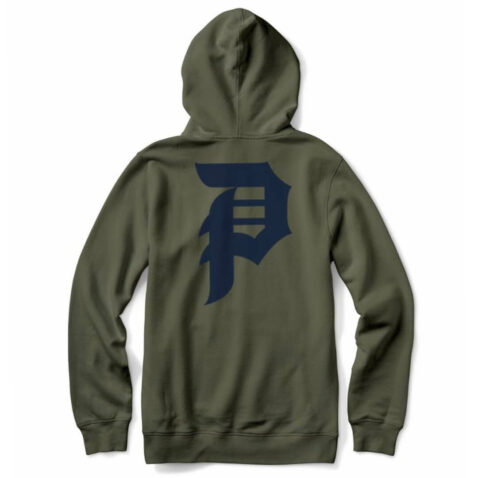 Primitive Dirty P Hooded Sweatshirt Olive