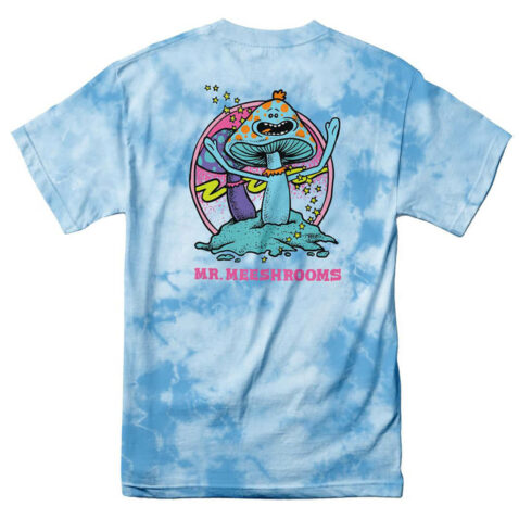Primitive x Rick & Morty Mr. Meeshrooms T-Shirt Light Blue Wash