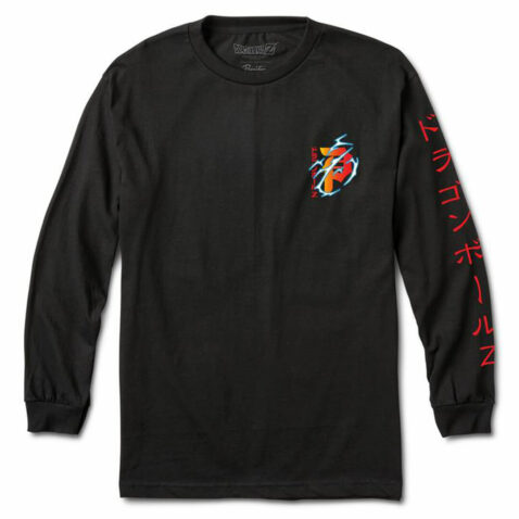 Primitve x Dragon Ball Z Shenron Club Long Sleeve T-Shirt Black