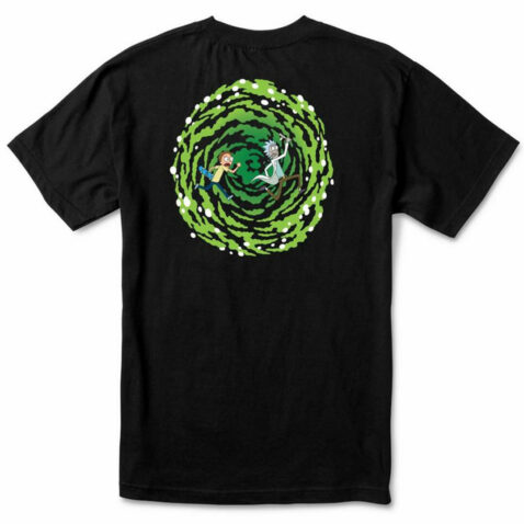Primitive x Rick & Morty Nuevo Portal T-Shirt Black