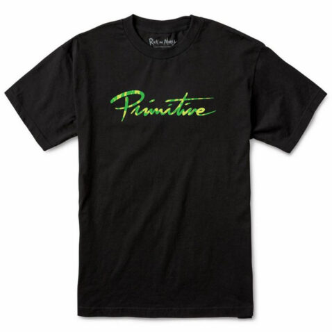 Primitive x Rick & Morty Nuevo Portal T-Shirt Black
