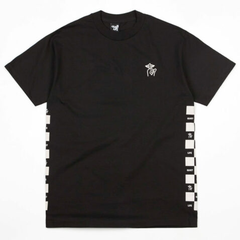 The Quiet Life Checker T-Shirt Black