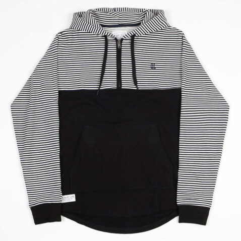 The Quiet Life Dual Pullover Hooded Sweatshirt Black