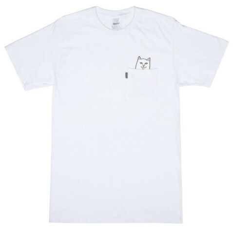 Rip N Dip Lord Nermal Pocket T-Shirt White