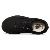 Vans Old Skool Shoe Black Black-top