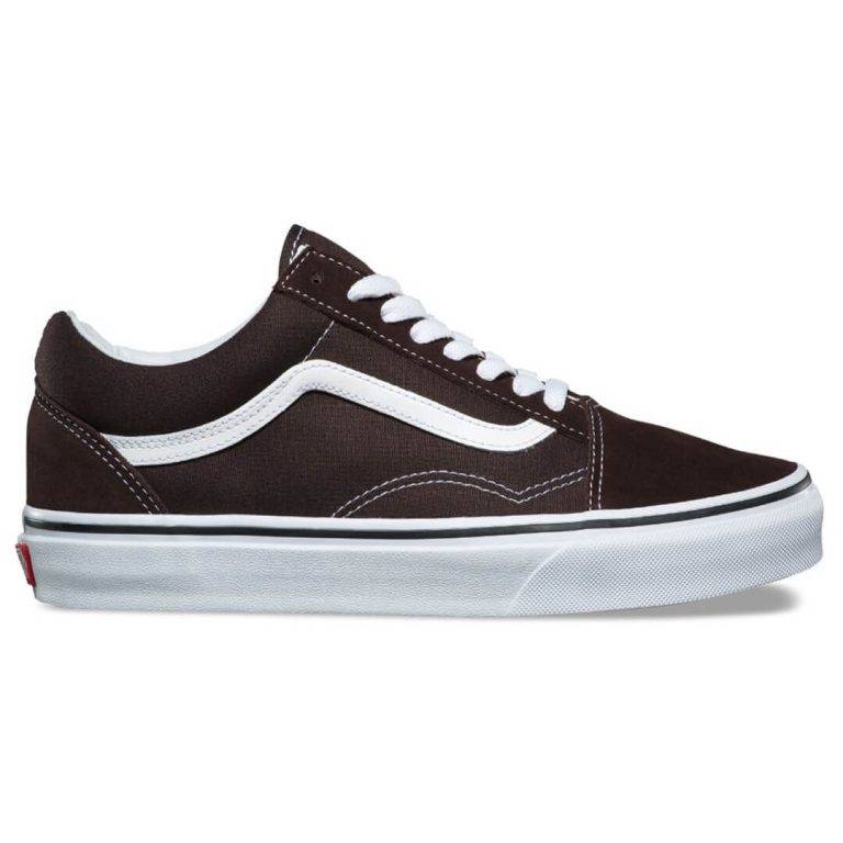 Vans Old Skool Shoe Chocolate Torte True White