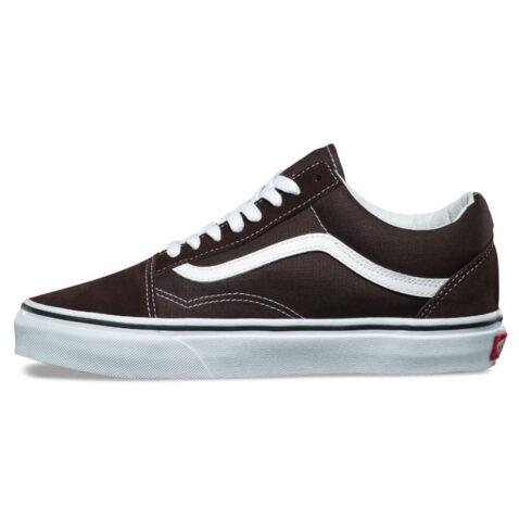 Vans Old Skool Shoe Chocolate Torte True White