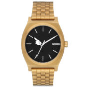 Nixon x Disney Time Teller Watch Gold Black Mickey