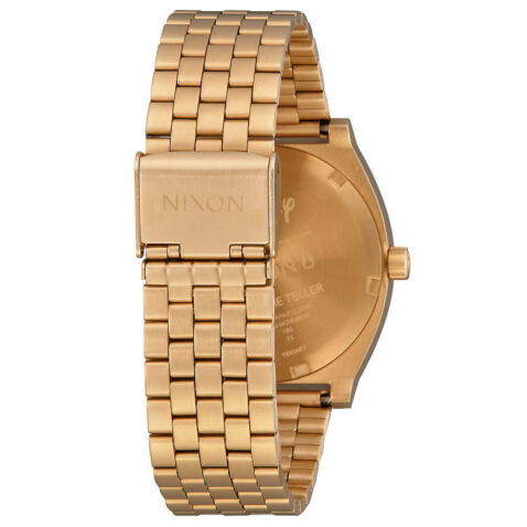 Nixon x Disney Time Teller Watch Gold Black Mickey