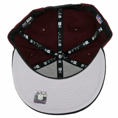 New Era 9Fifty CTO Las Vegas Raiders Script Snapback Hat Maroon Black