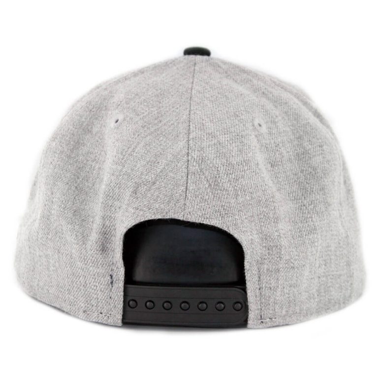 New Era 9Fifty CTO Oakland Raiders Snapback Hat Heather Grey Black-back New Era 9Fifty CTO Oakland Raiders Snapback Hat Heather Grey Black-back