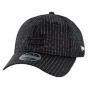 New Era 9Twenty Los Angeles Dodgers Suited Team Strapback Hat Black