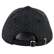 New Era 9Twenty Los Angeles Dodgers Suited Team Strapback Hat Black-back
