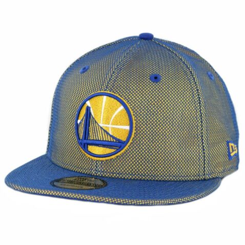 New Era 9Fifty Golden State Warriors Mesh Refresh Snapback Hat Royal Blue