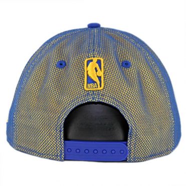 New Era 9Fifty Golden State Warriors Mesh Refresh Snapback Hat Royal Blue
