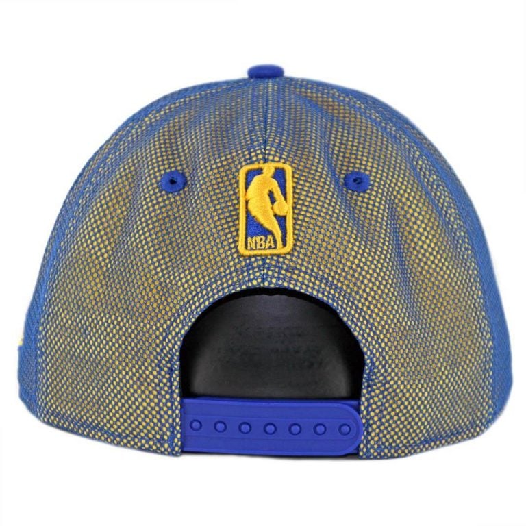 New Era 9Fifty Golden State Warriors Mesh Refresh Snapback Hat Royal Blue-back New Era 9Fifty Golden State Warriors Mesh Refresh Snapback Hat Royal Blue-back