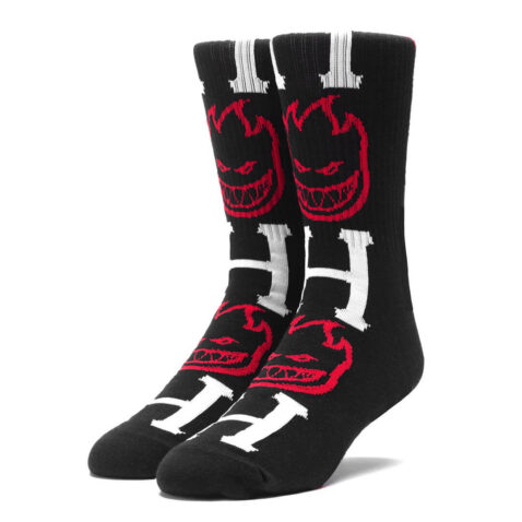 HUF X Spitfire Bighead H Sock Black