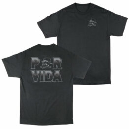 Hard Luck Por Vida T-Shirt Black