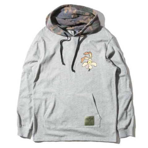 The Hundreds x Looney Tunes Failed Hooded Long Sleeve Shirt Athletic Heather