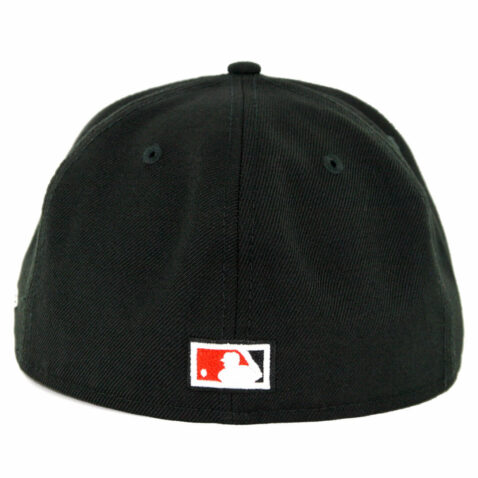 New Era 59Fifty San Diego Padres 1998 Tony Gwynn Fitted Hat Black White Orange - Image 2