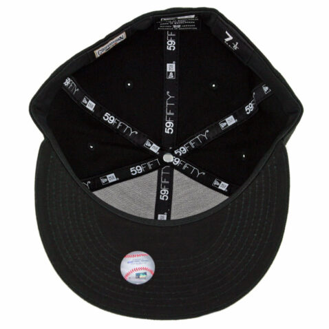 New Era 59Fifty San Diego Padres 1998 Tony Gwynn Fitted Hat Black White Orange - Image 3