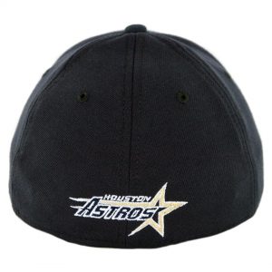 New Era 39Thirty Houston Astros Team Classic Cooperstown Stretch Fit Hat Dark Navy