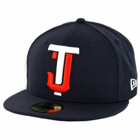 New Era 59Fifty Tijuana Toros Fitted Hat Dark Navy White Orange