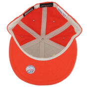 New Era 59Fifty Detroit Tigers 1957-1960 Vintage Stripe Cooperstown Fitted Hat Orange-inside