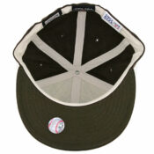 New Era 59Fifty San Diego Padres 1991 Vintage Stripe Cooperstown Fitted Hat Brown-inside