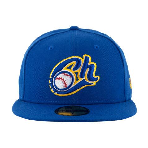 New Era 59Fifty Charros de Jalisco Fitted Hat Bright Royal Blue 1