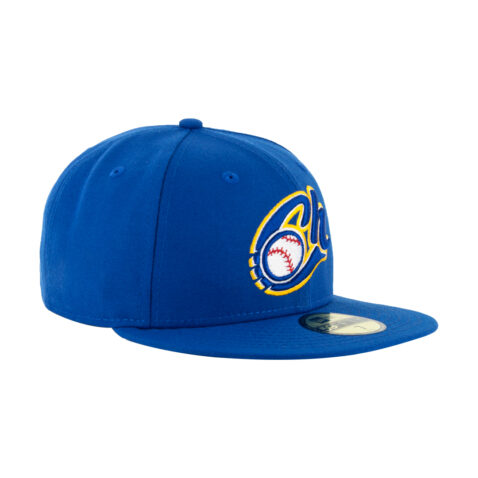 New Era 59Fifty Charros de Jalisco Fitted Hat Bright Royal Blue 3