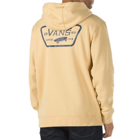 Vans Full Patched Pullover Hooded Sweatshirt New Wheat