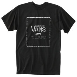 Vans Print Box T-Shirt Black Boneyard