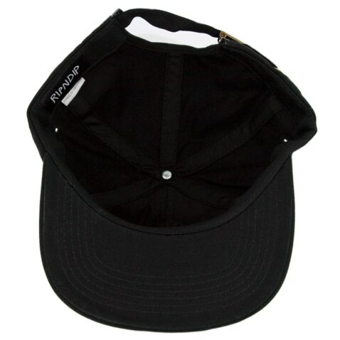 Rip N Dip Nermcasso Dad Strapback Hat Black