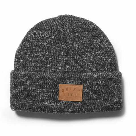 The Quiet Life Original Marled Beanie Black