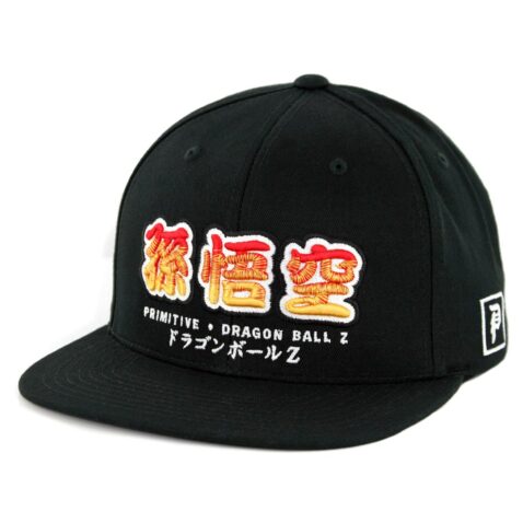 Primitive x Dragon Ball Z Dragon Snapback Hat Black
