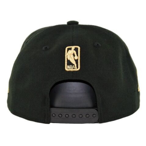 New Era 9Fifty Los Angeles Lakers Scripted Turn Snapback Hat Black