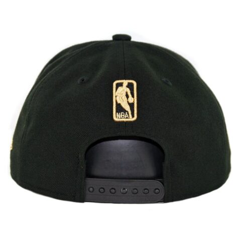 New Era 9Fifty Golden State Warriors Scripted Turn Snapback Hat Black